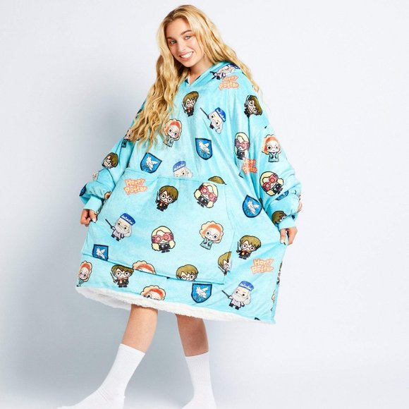 Unisex Wearable Blanket Oversized Hoodie - Picture 2 of 4